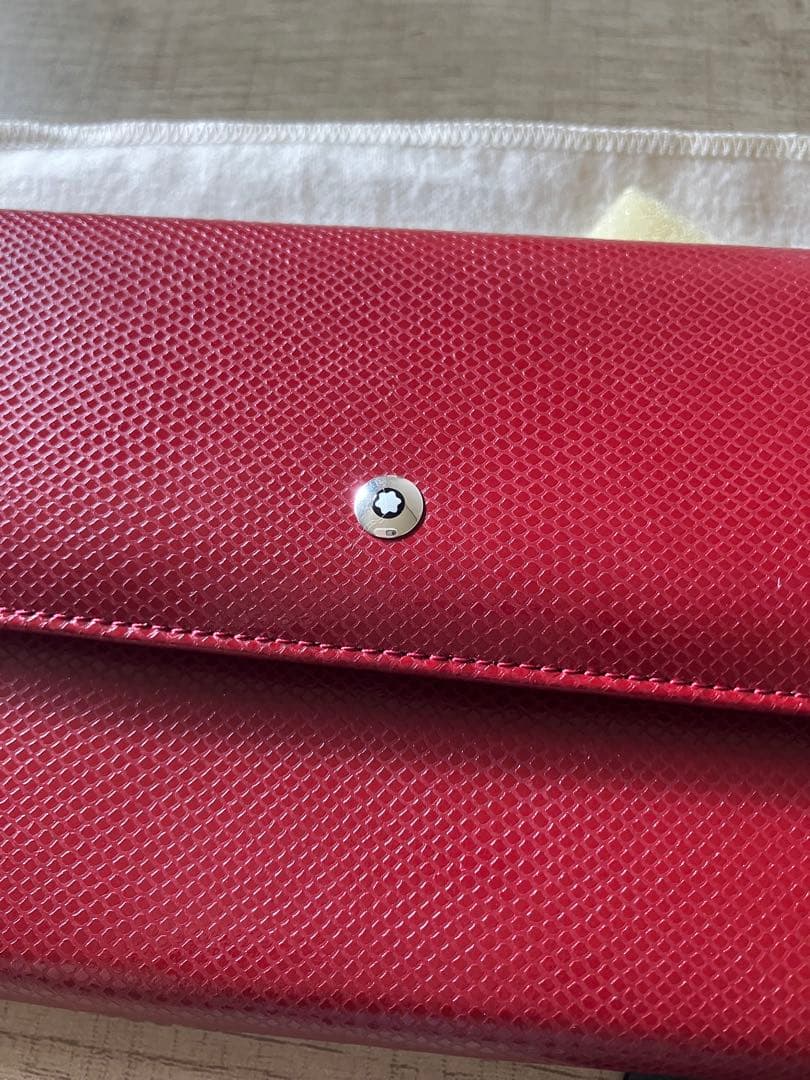 新品保管品　モンブラン　長財布