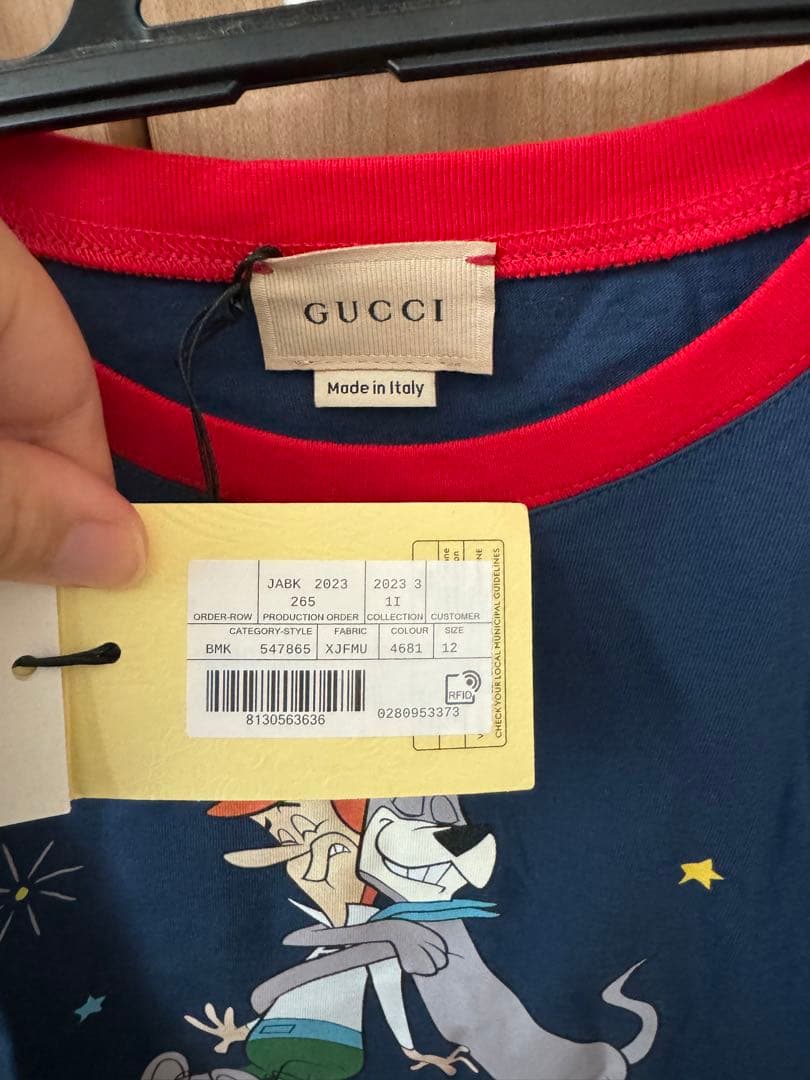 GUCCI The Jetsons Tシャツ　12歳サイズ新品