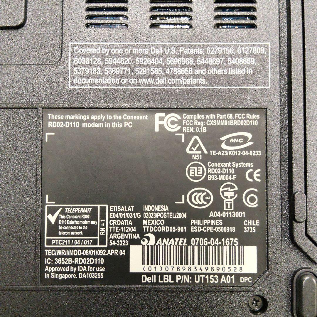 DELL INSPIRON 6400 ノートパソコン ノートPC デル