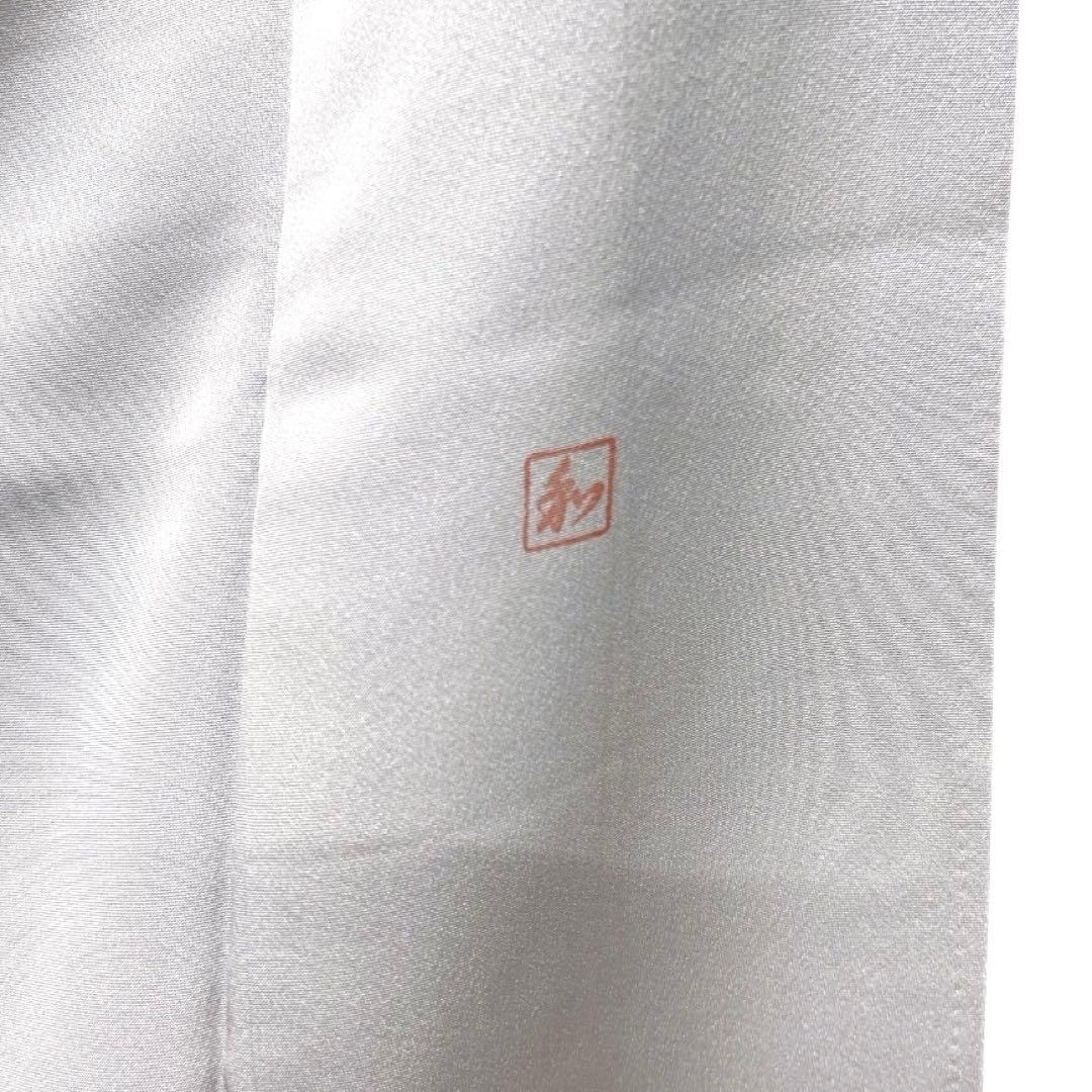 作家もの　色留袖　金駒刺繍　鳳凰紋　華紋　唐花　比翼付き　着物　033a d