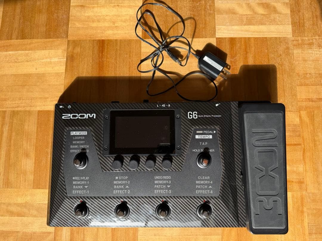 ギター zoom g6