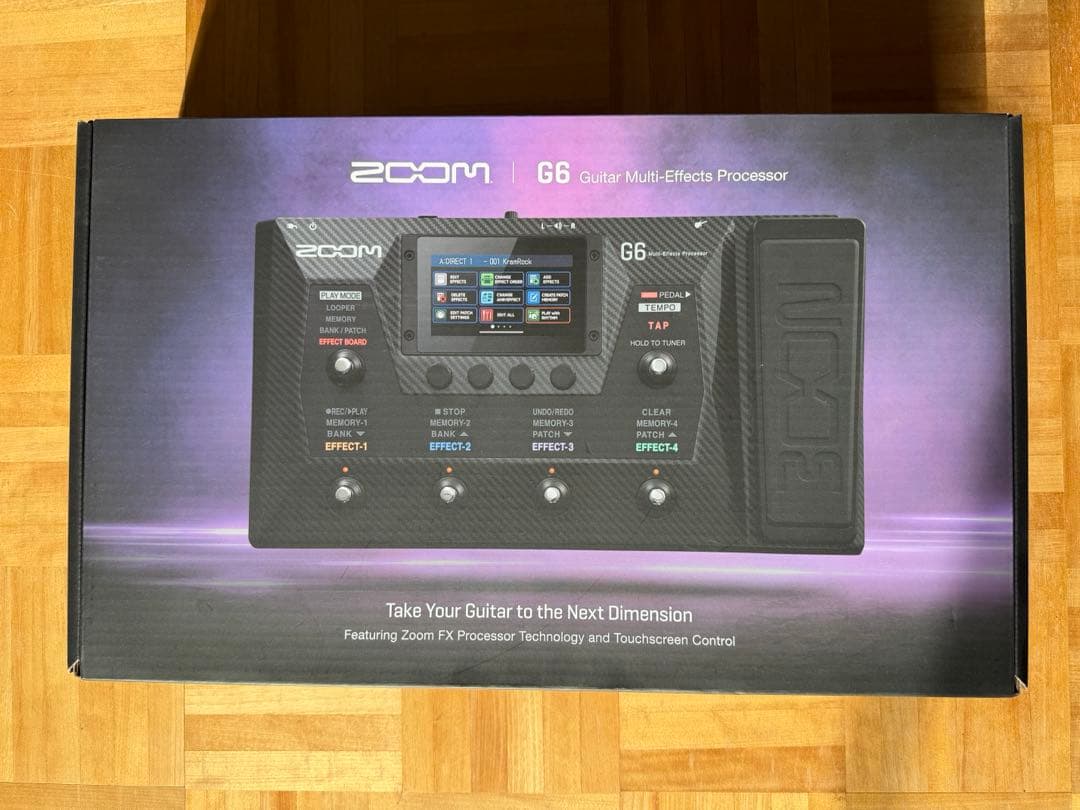 ギター zoom g6