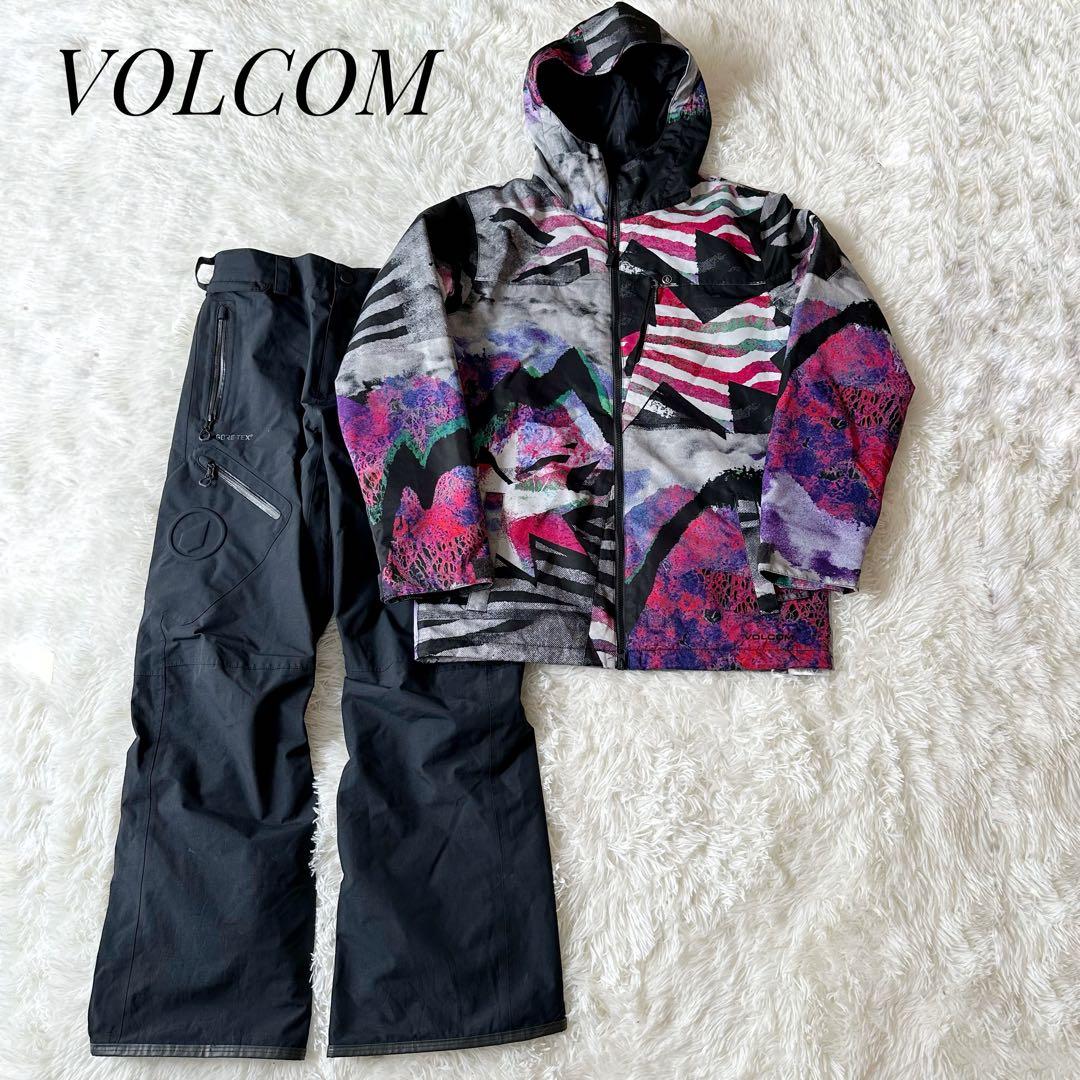 【美品】VOLCOM /ボルコム GORE-TEX スノボーウエア セットアップ