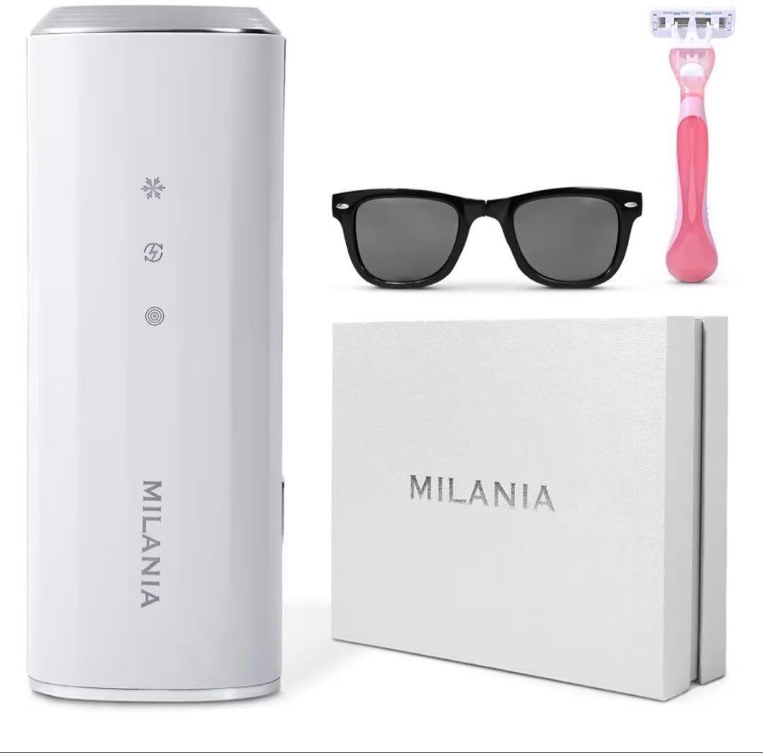 【新品未使用】 MILANIA M1 脱毛器 光美容器VIO対応 PSE安全認証