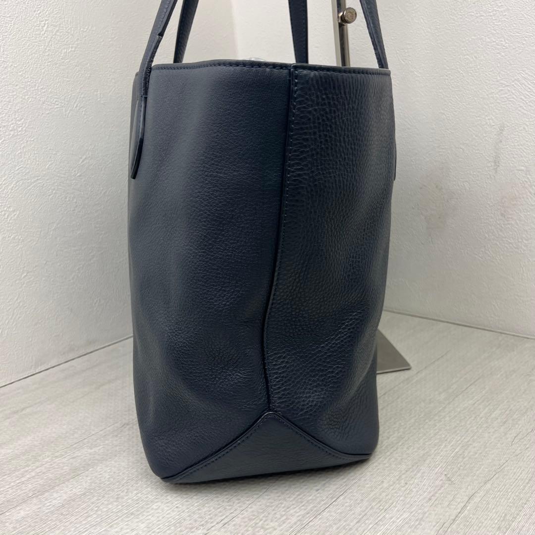 極美品✨ FARO ファーロ FABIO MOUSSE トートバッグ ネイビー