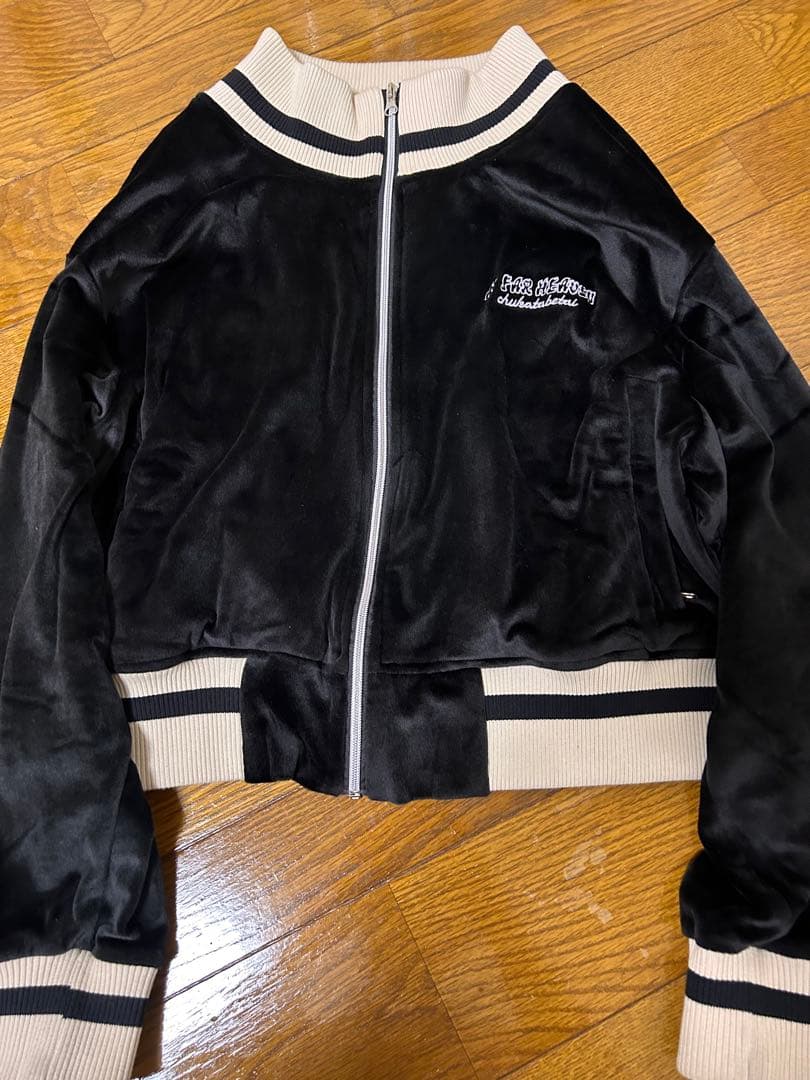 と*と様 Tiger track jacket【Black】 チュウカタベタイ