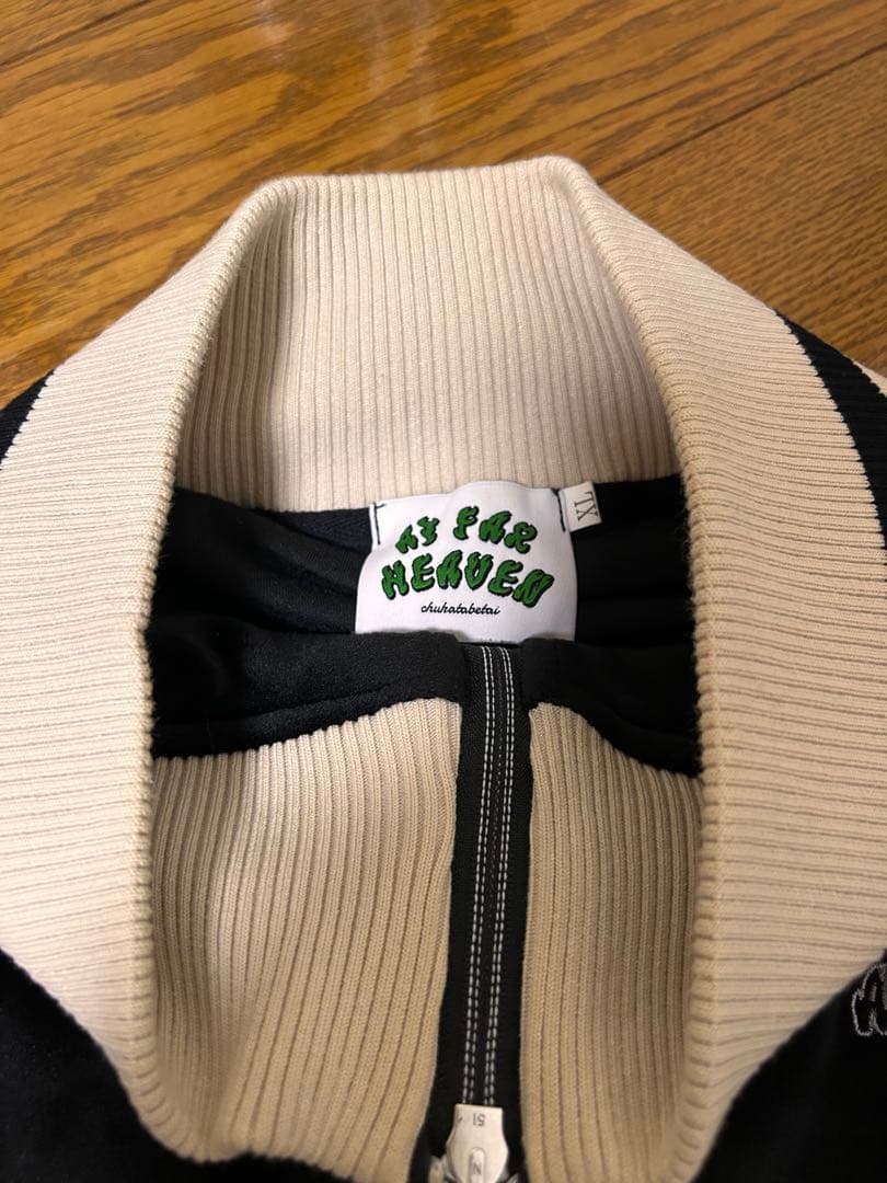 と*と様 Tiger track jacket【Black】 チュウカタベタイ