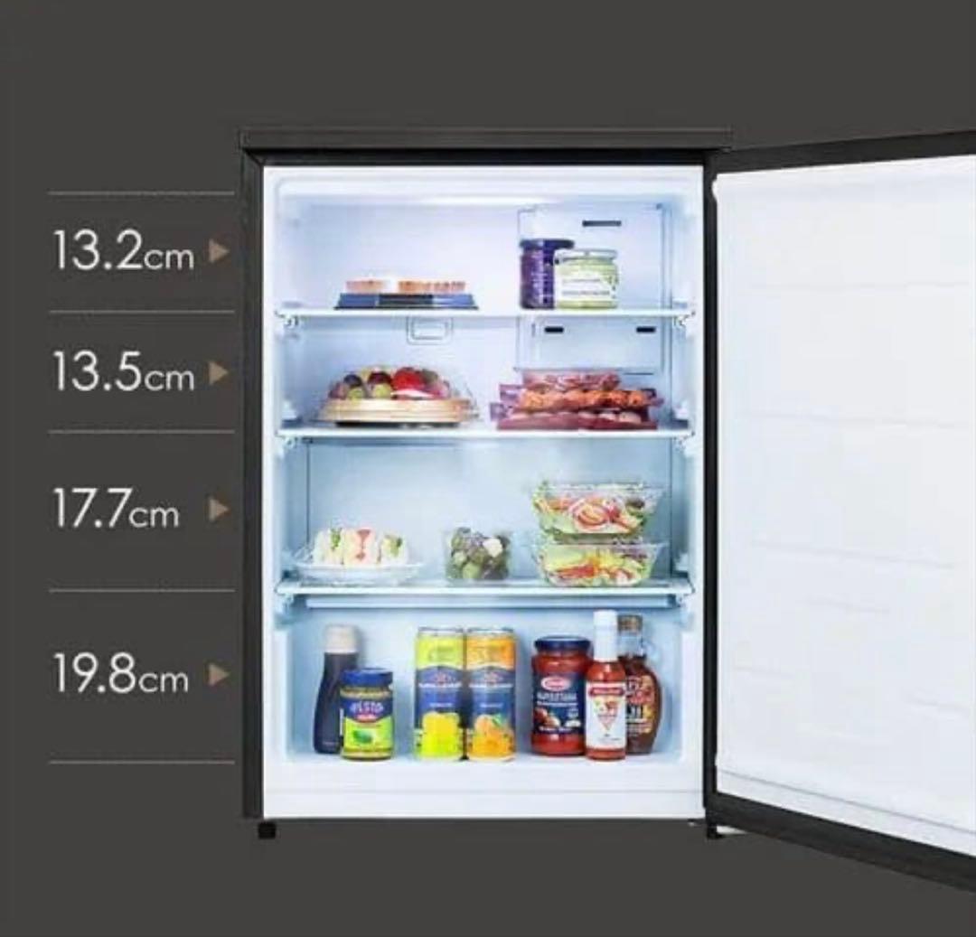 新品アイリスオーヤマ 冷蔵庫 66L スリム IRSN-7A-W