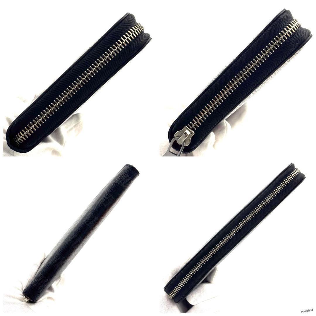 【最高級美品】ルイヴィトン ダミエ グラフィット ジッピーオーガナイザー 長財布