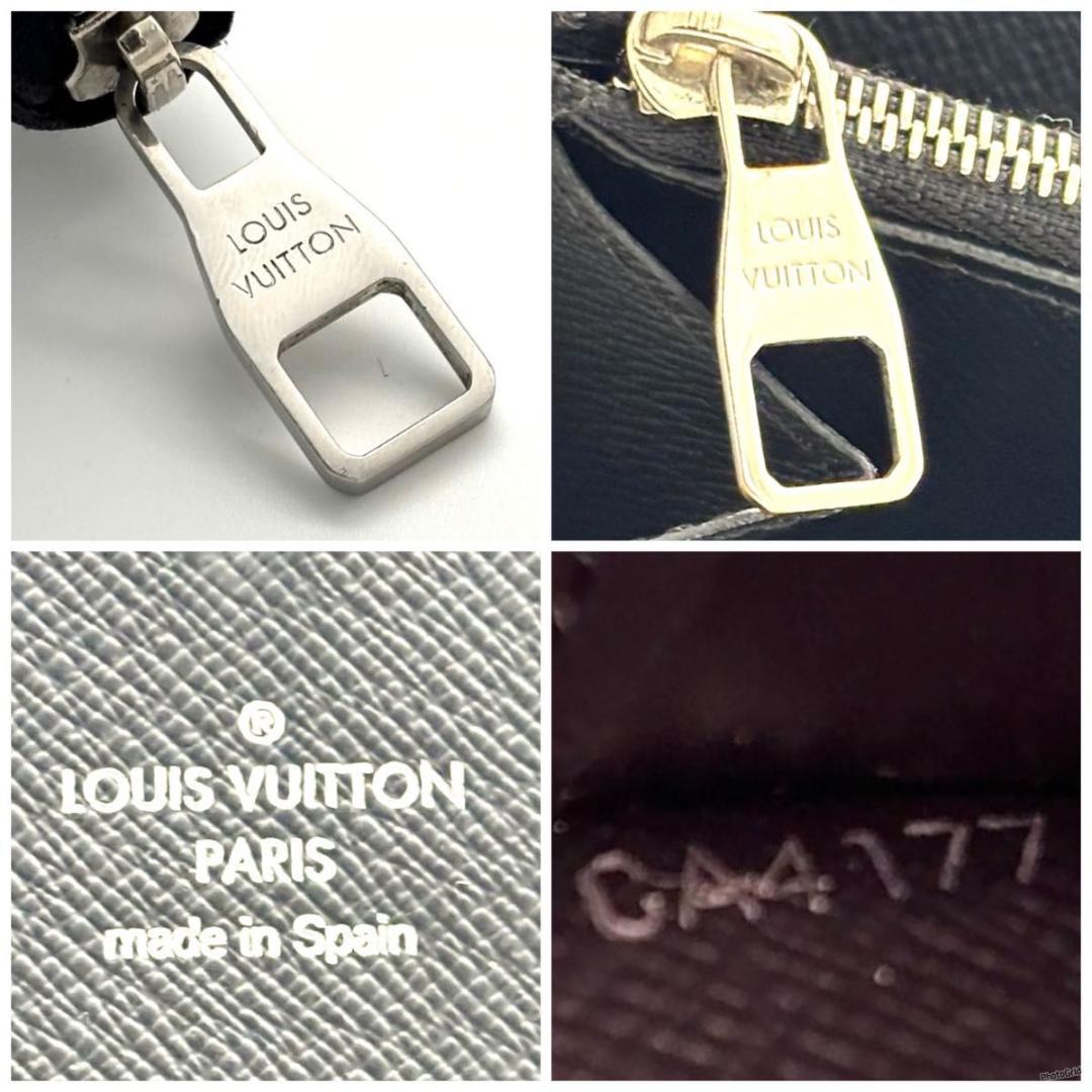 【最高級美品】ルイヴィトン ダミエ グラフィット ジッピーオーガナイザー 長財布