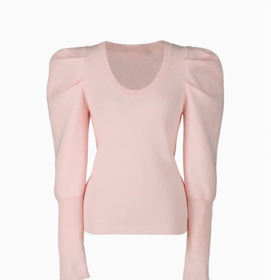 うさぎ　bibiy EFFIE PUFF KNIT ピンク