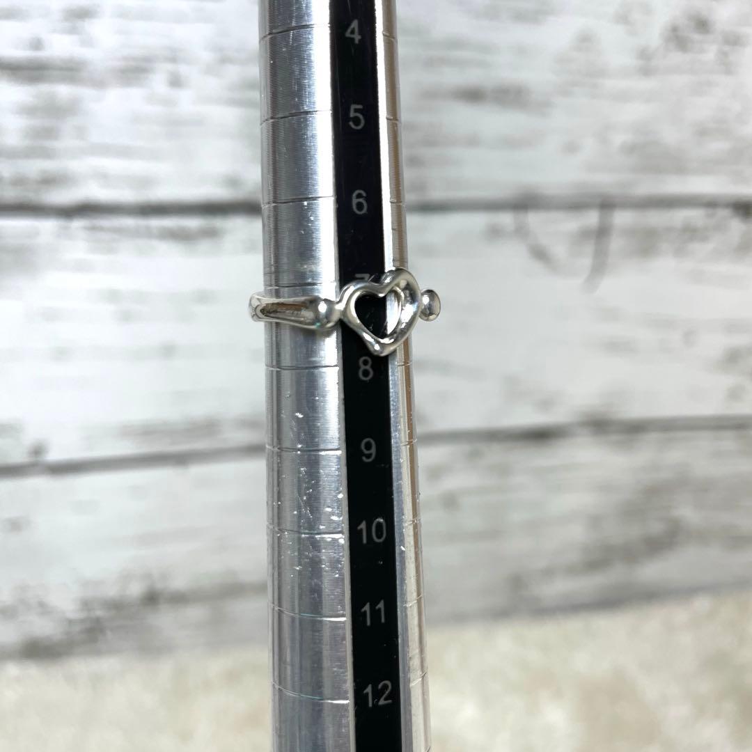 TIFFANY&Co.ティファニー　オープンハートリング　7号