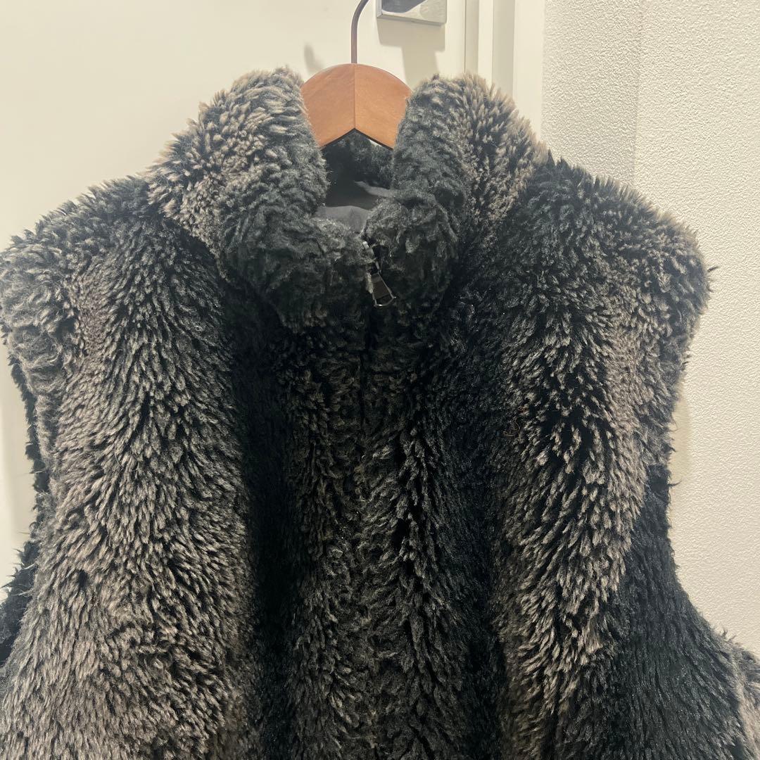 最終値下げKirsten Blazek ダークブラウン ファーベスト