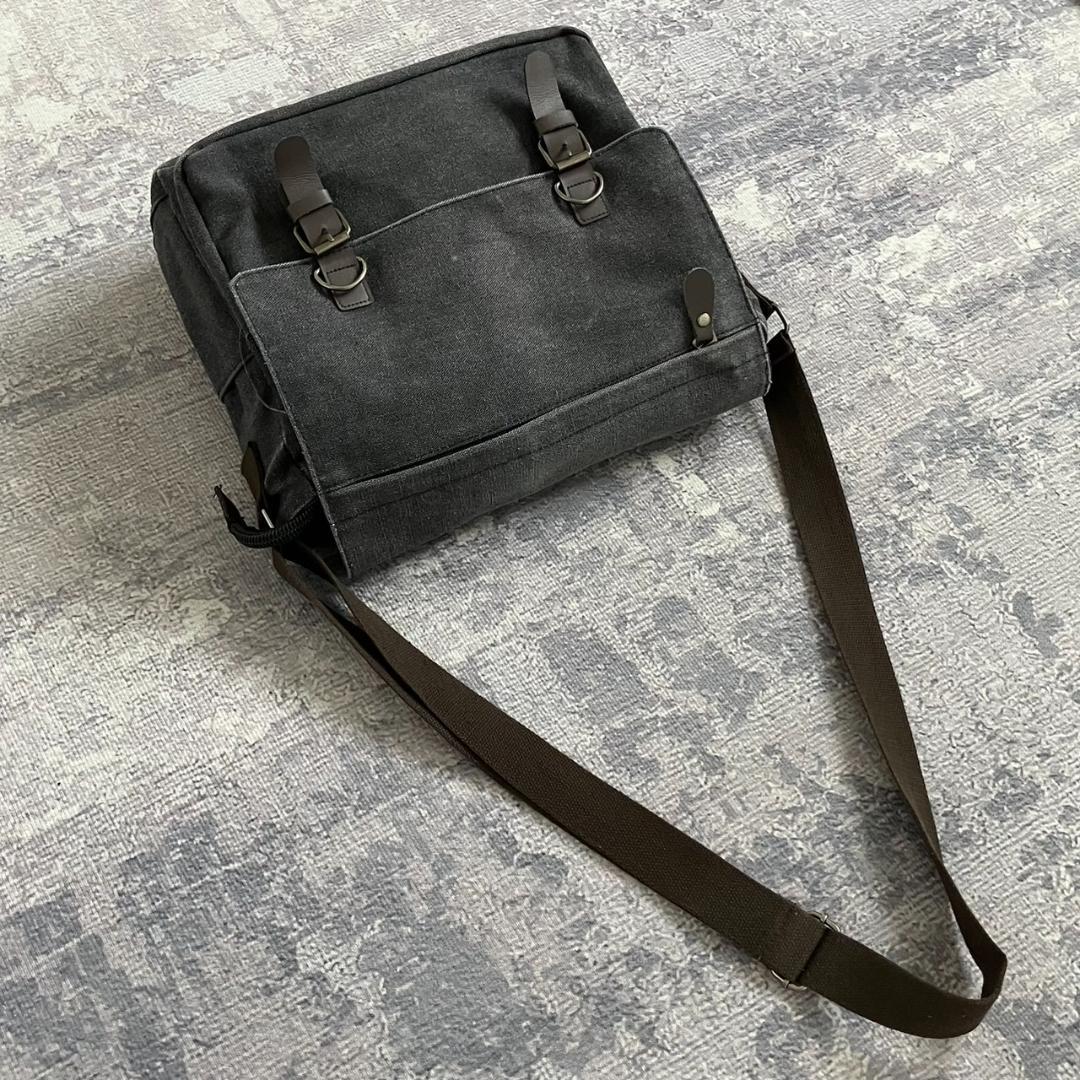 【Y2K】archive leather shoulder bag 00S