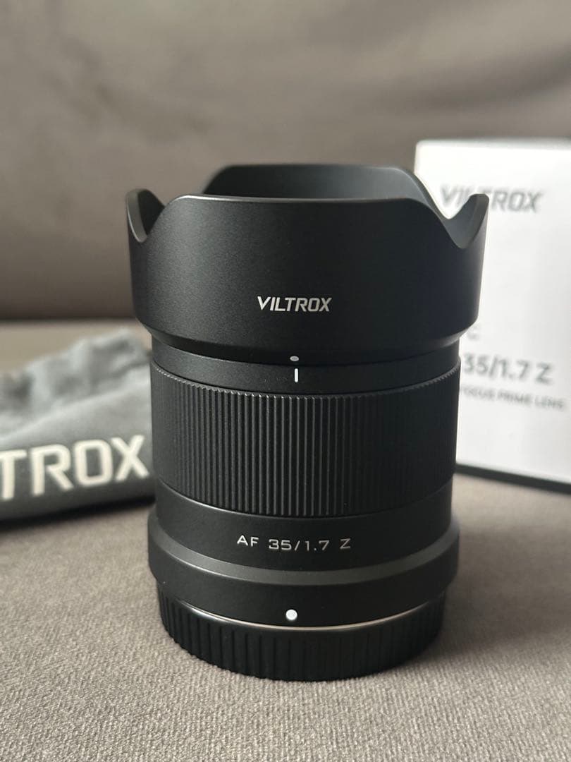 美品・ほぼ未使用VILTROX AF 35mm f/1.7 Z APS-C