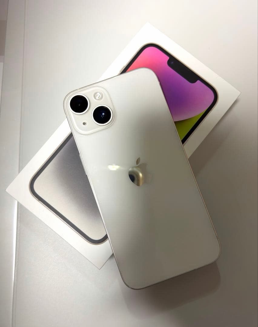 iPhone 14 スターライト128GB SIMフリー