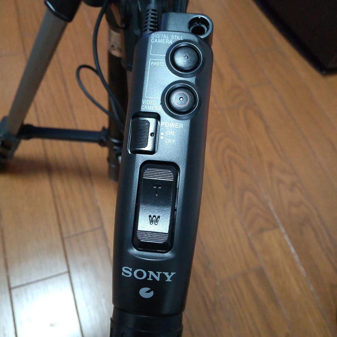 SONY HDR-SR8 リモコン三脚　 　　　　　広角　望遠レンズ付き