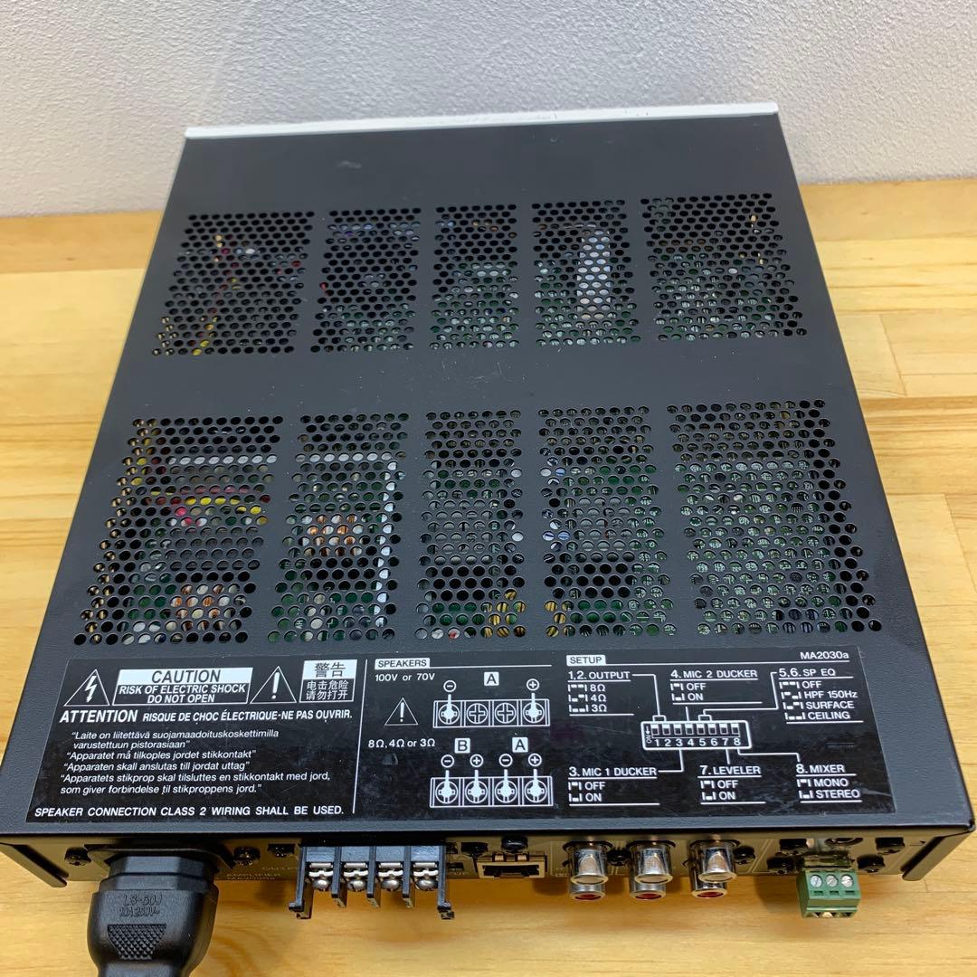 YAMAHA MA2030a 完動品 コンパクト パワーアンプ マイク 入力