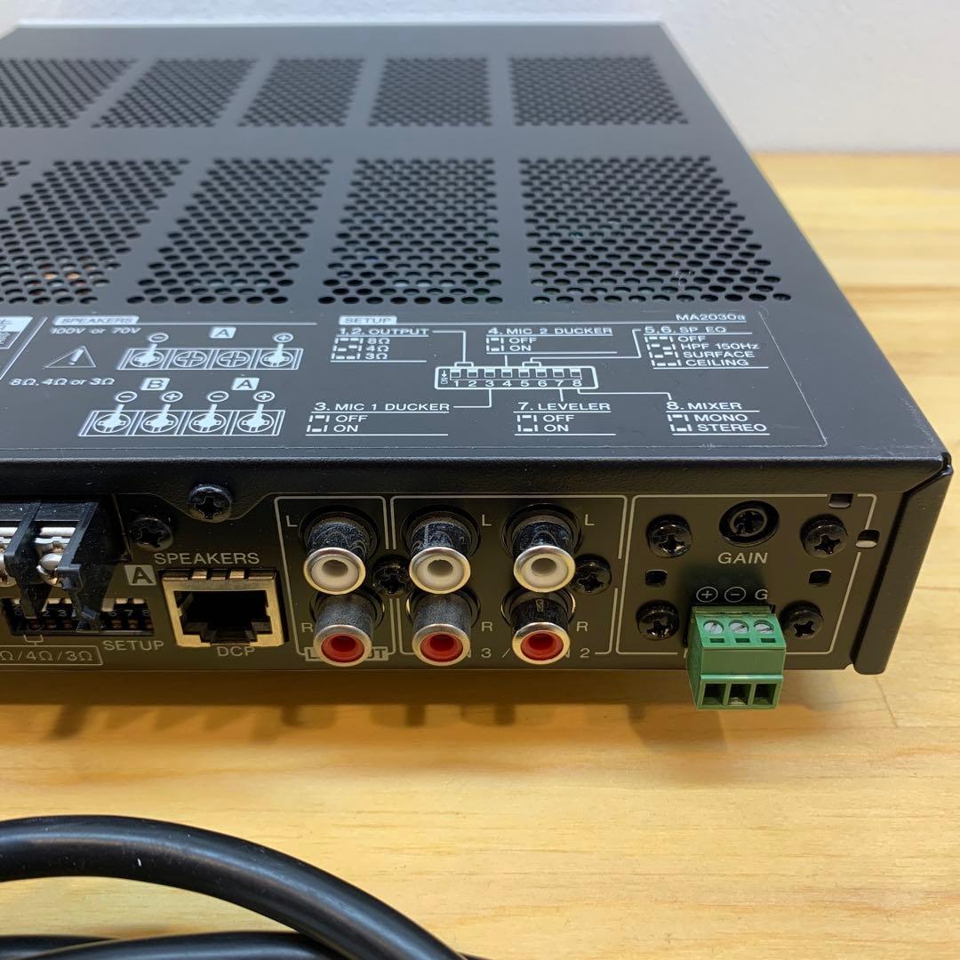 YAMAHA MA2030a 完動品 コンパクト パワーアンプ マイク 入力