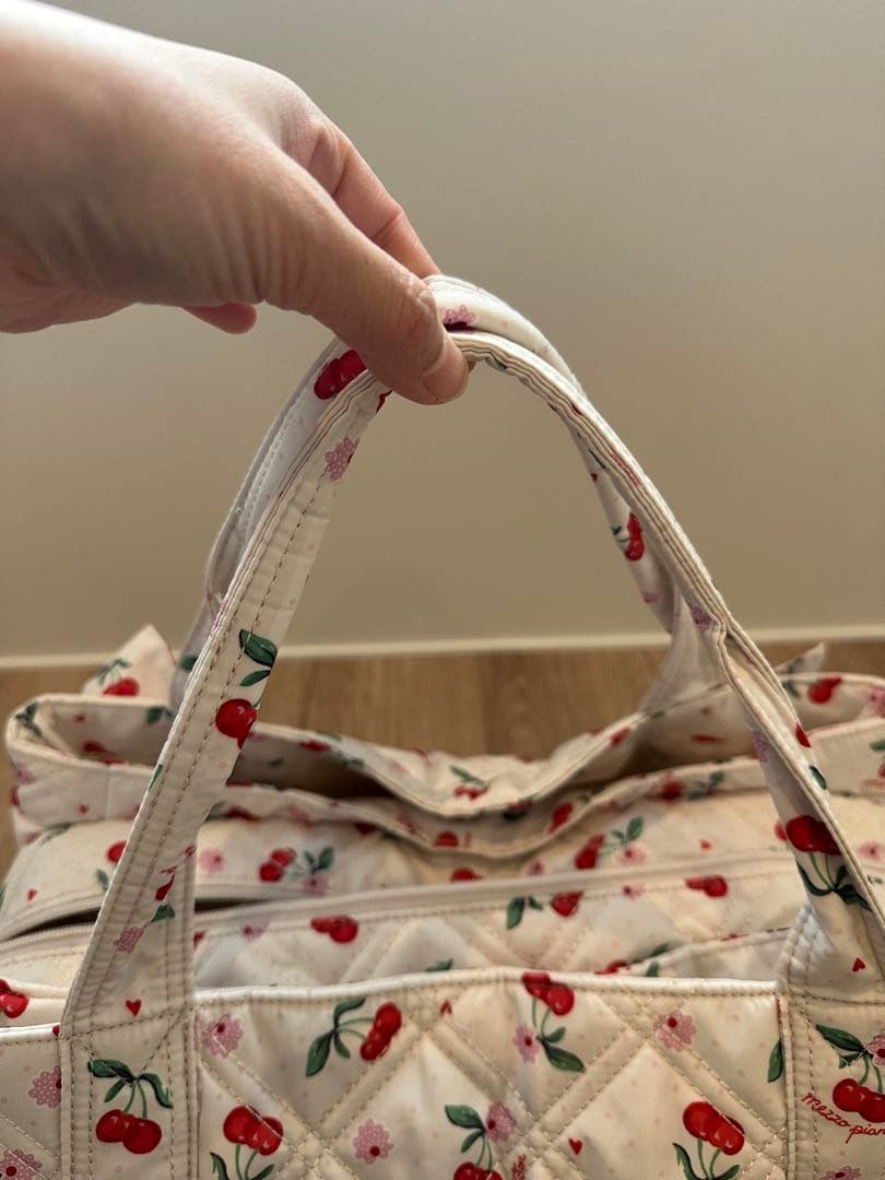 m*1様 メゾピアノ キャスキッドソン コラボ マザーズバッグ