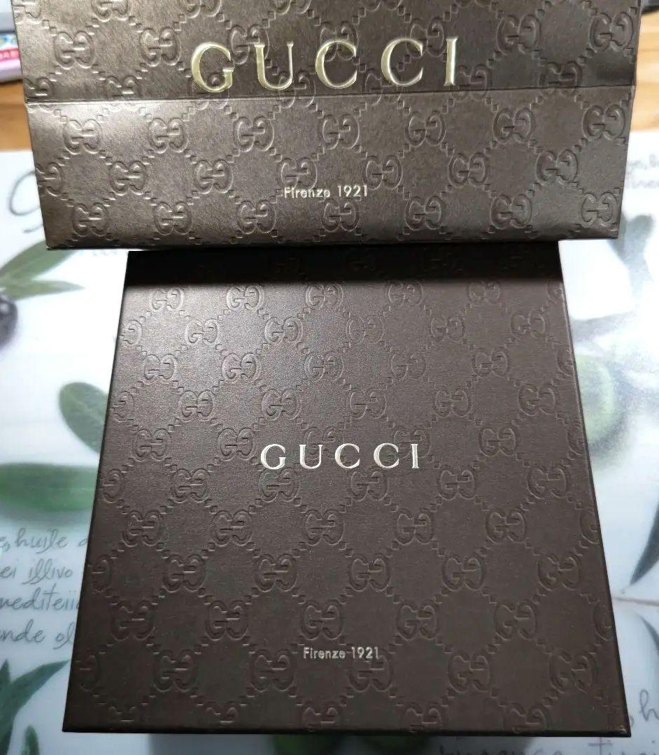 GUCCI　グッチ　CINTURA GUCCI シマベルト　ブラウン　未使用