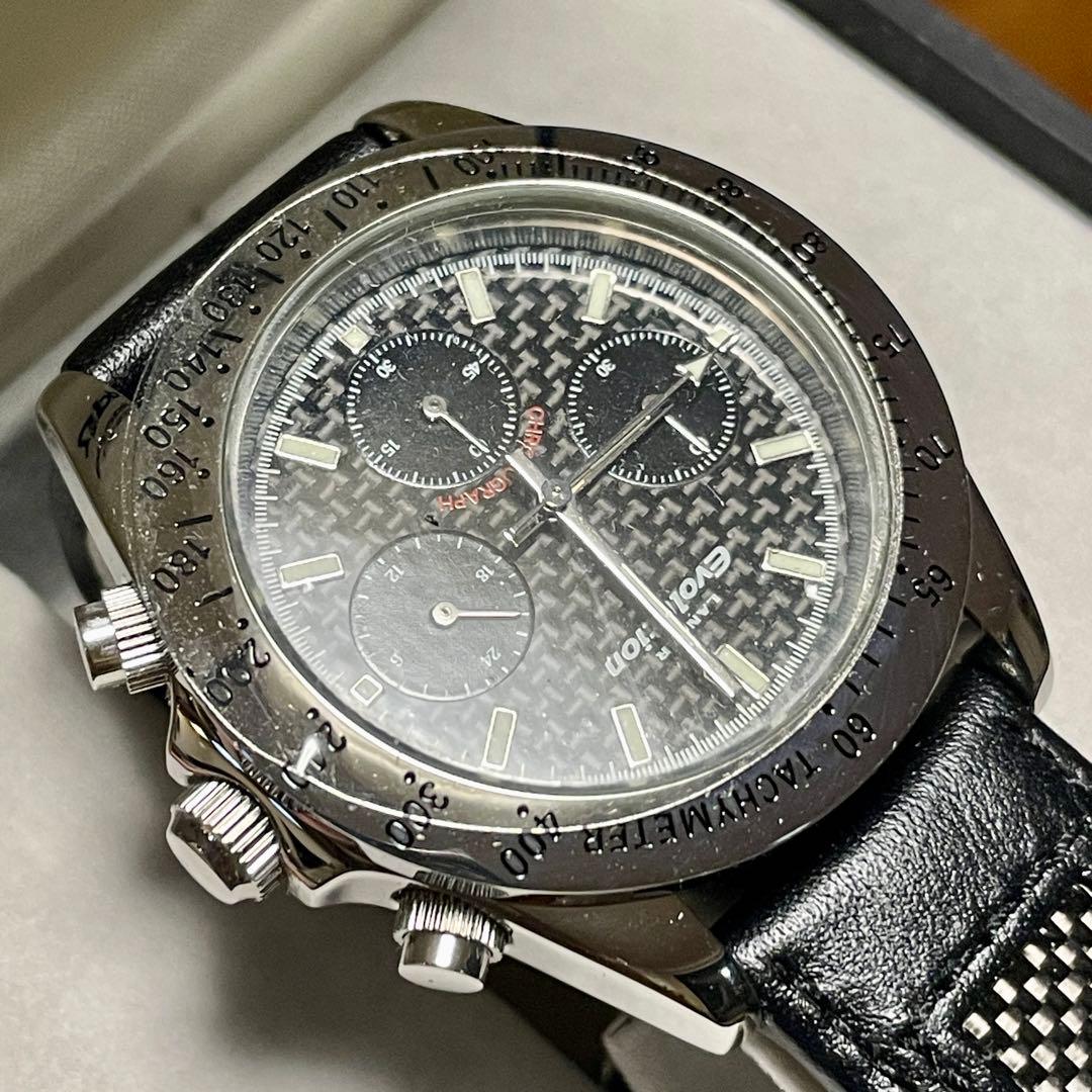 【非売品】ランサーエボリューション Ⅷ 腕時計 ジッポ zippo クロノグラフ