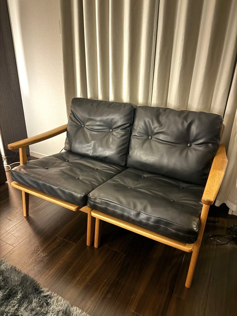 【美品】マルニ60 2シーターソファー