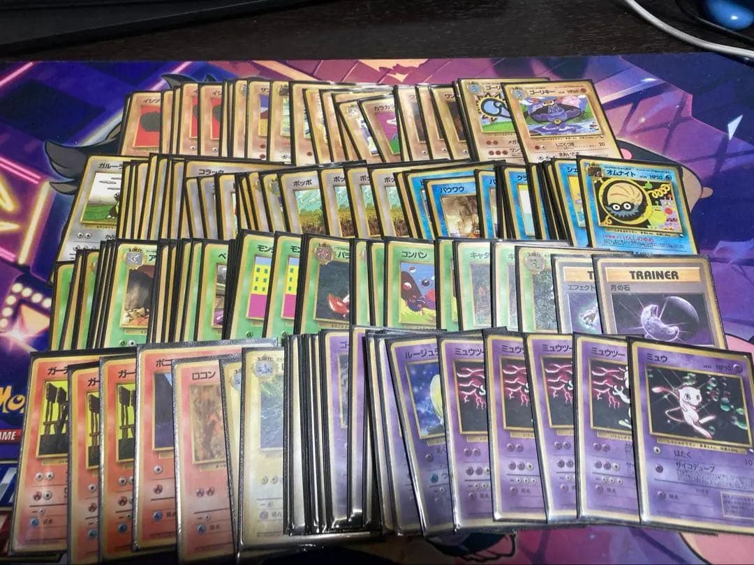 ミ*ル様 拡張シート、クイックスターター、プロモ等旧裏まとめ売り136枚　ポケモ