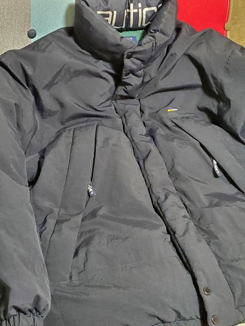 ジャケット・アウター NAUTICA TOO BIG Reversible Down Jacket