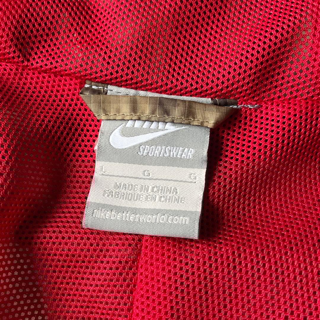 ジャケット・アウター 00s old nike check pattern shell jacket