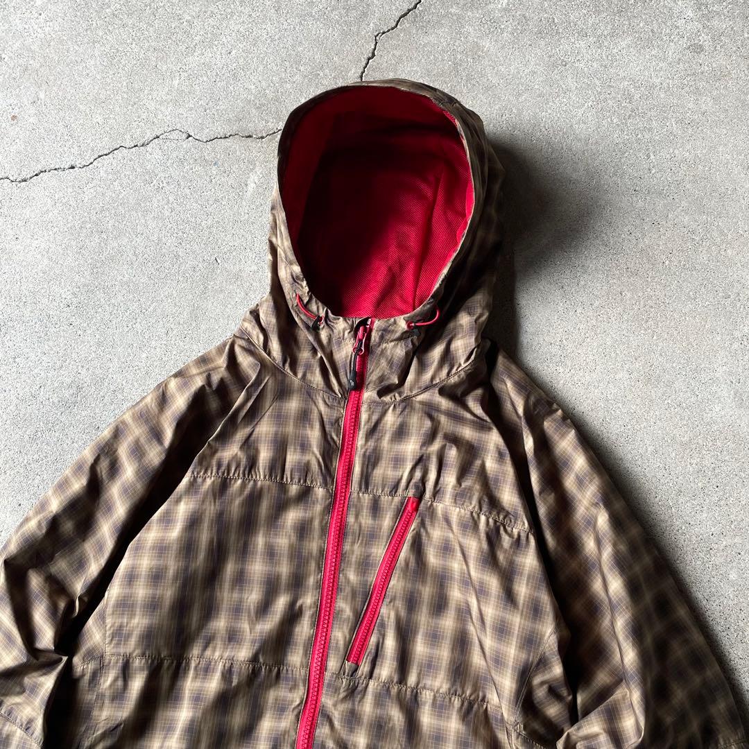 ジャケット・アウター 00s old nike check pattern shell jacket