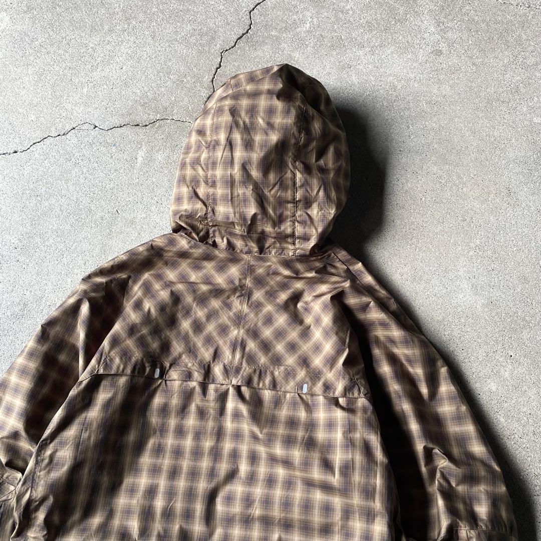ジャケット・アウター 00s old nike check pattern shell jacket