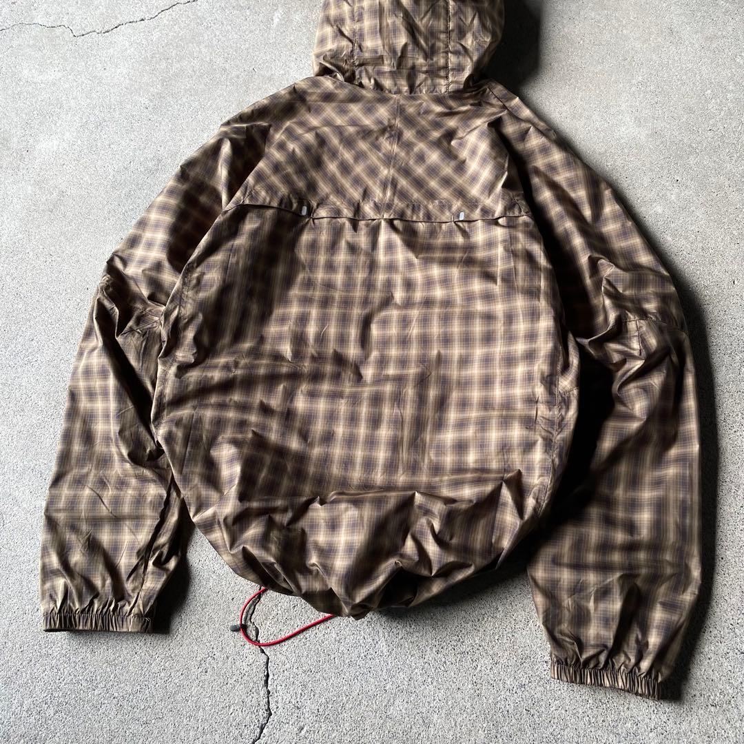 ジャケット・アウター 00s old nike check pattern shell jacket
