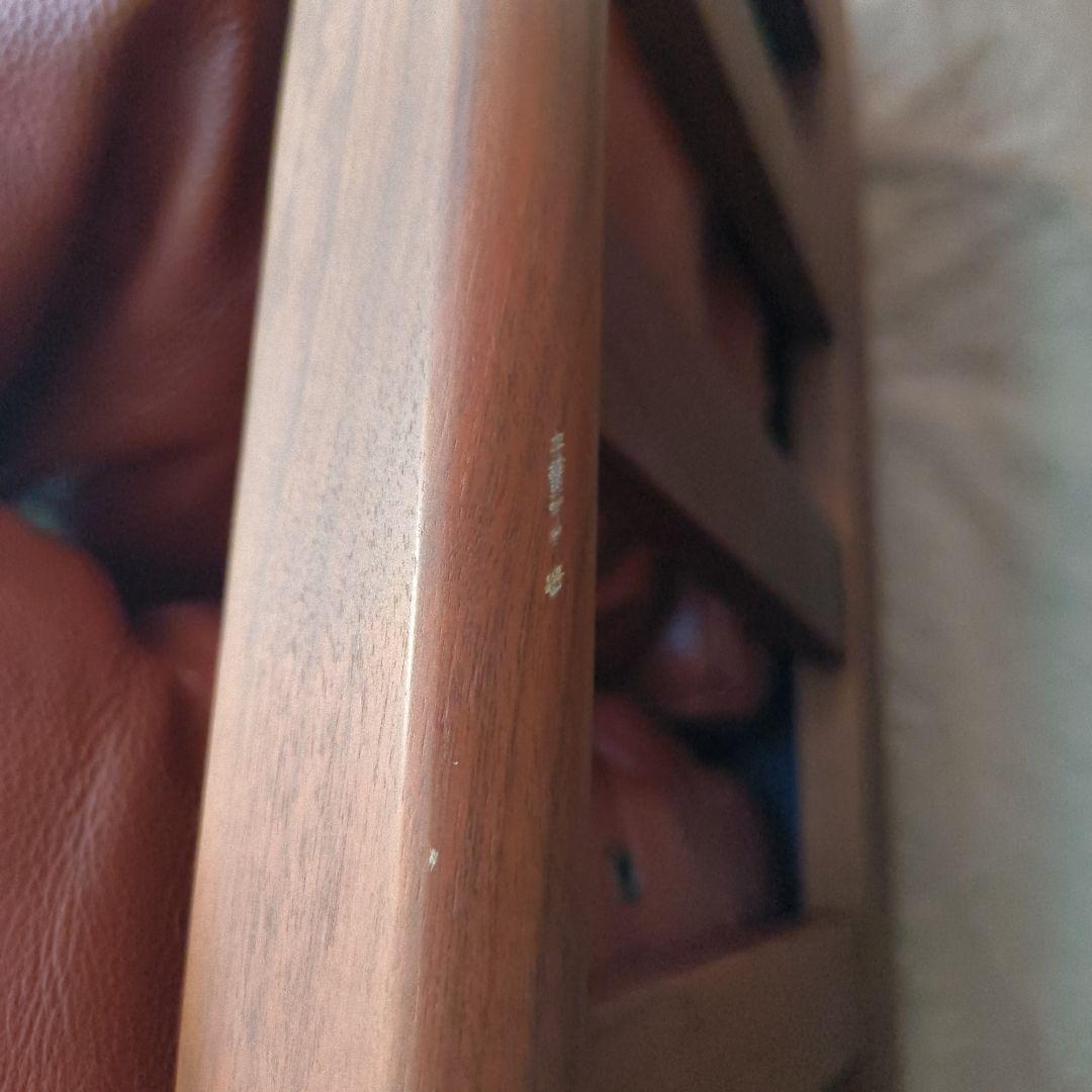 シギヤマ家具工業　天然皮革　 2人掛けソファ