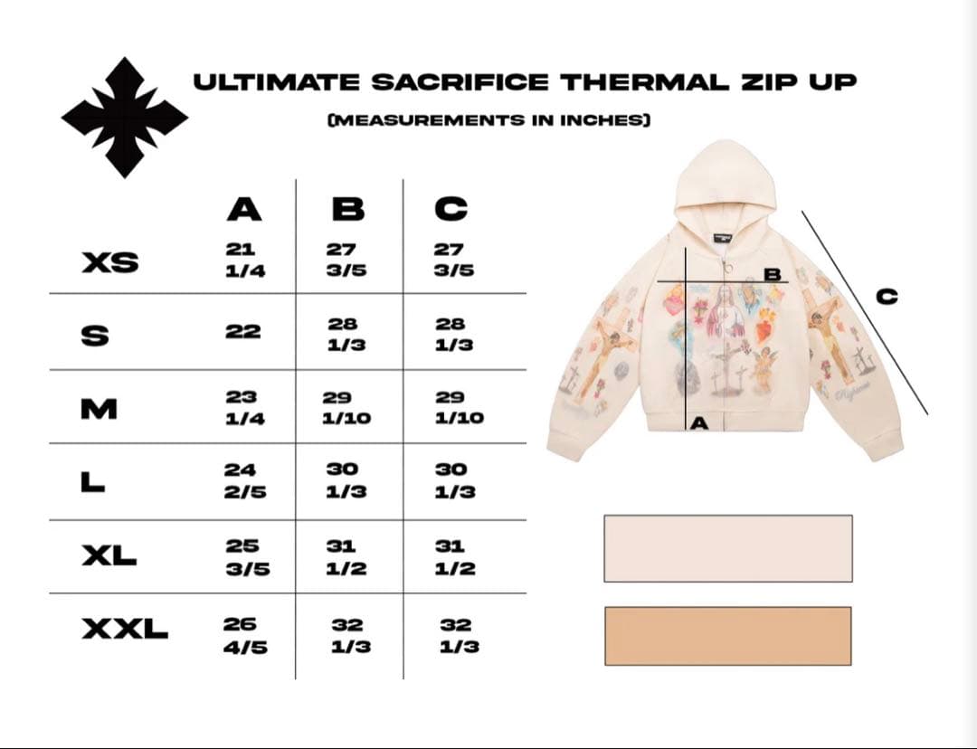 we are righteous zip hoodie サイズS