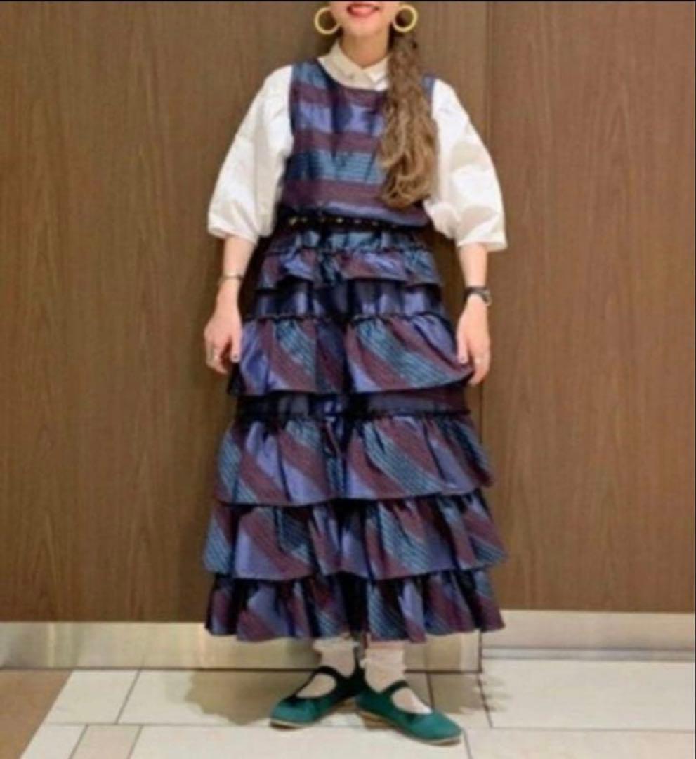 ワンピース maturely / Jacquard Western Dress