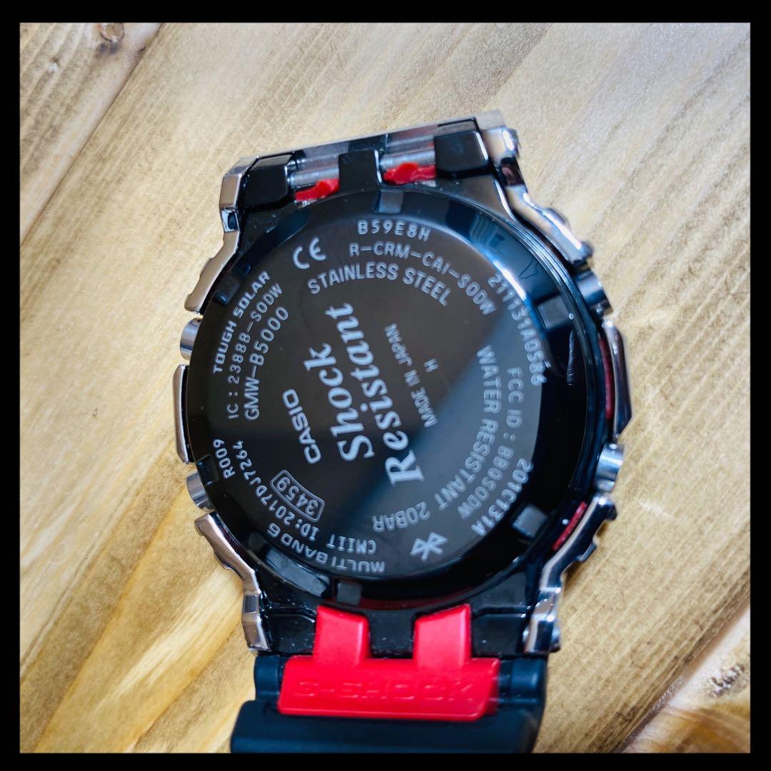 【訳あり】G-SHOCK GMW-B5000-1JF バンド破損あり 動作品