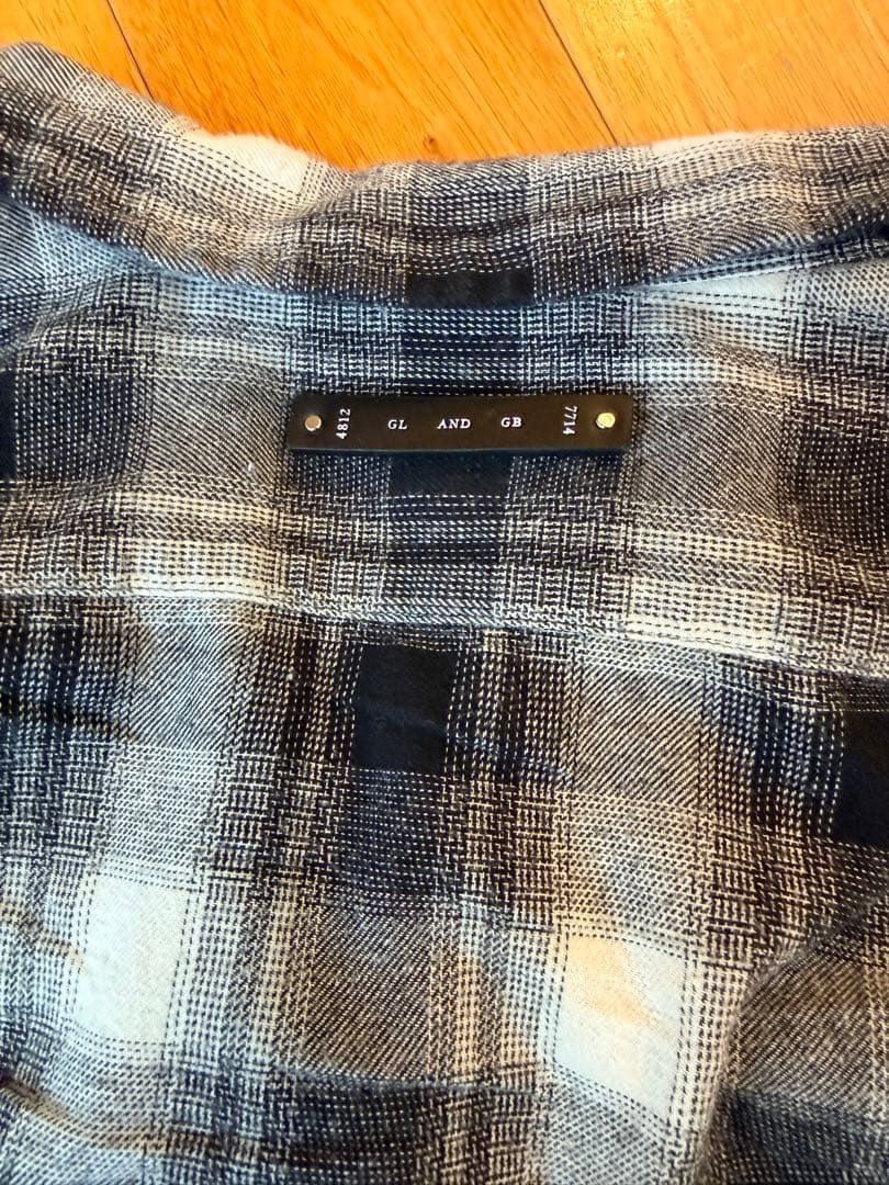 THE CRIMIE チェックネルシャツ