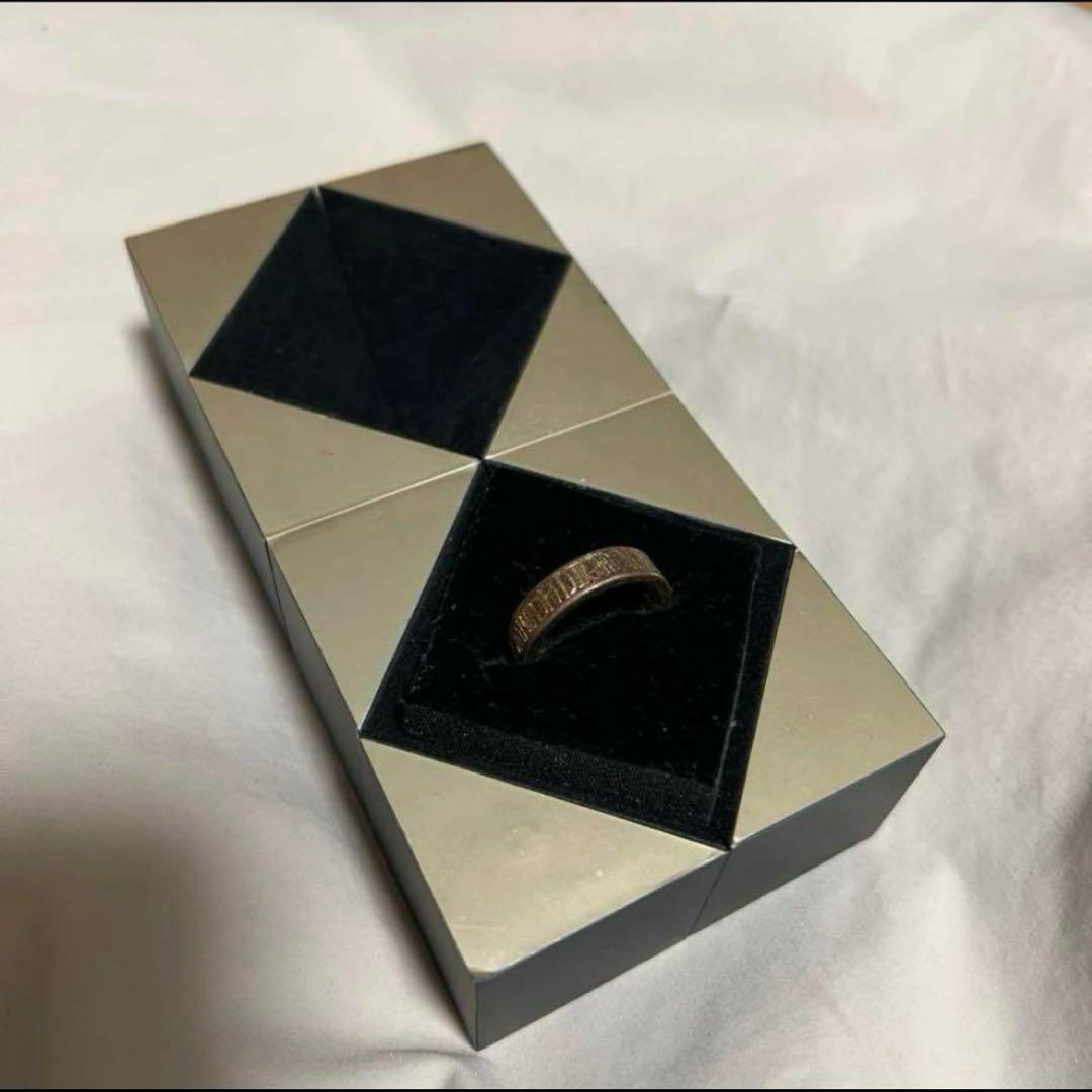 DIOR × ショーンステューシー STUSSY ロゴ リング