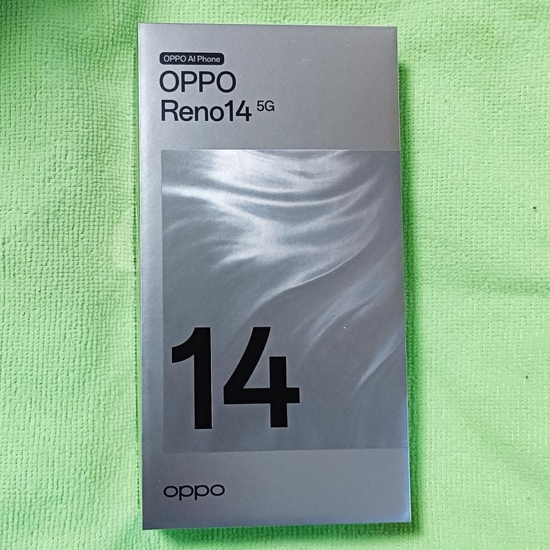 OPPO Reno14 5G 256GB オパールホワイト 新品同様品