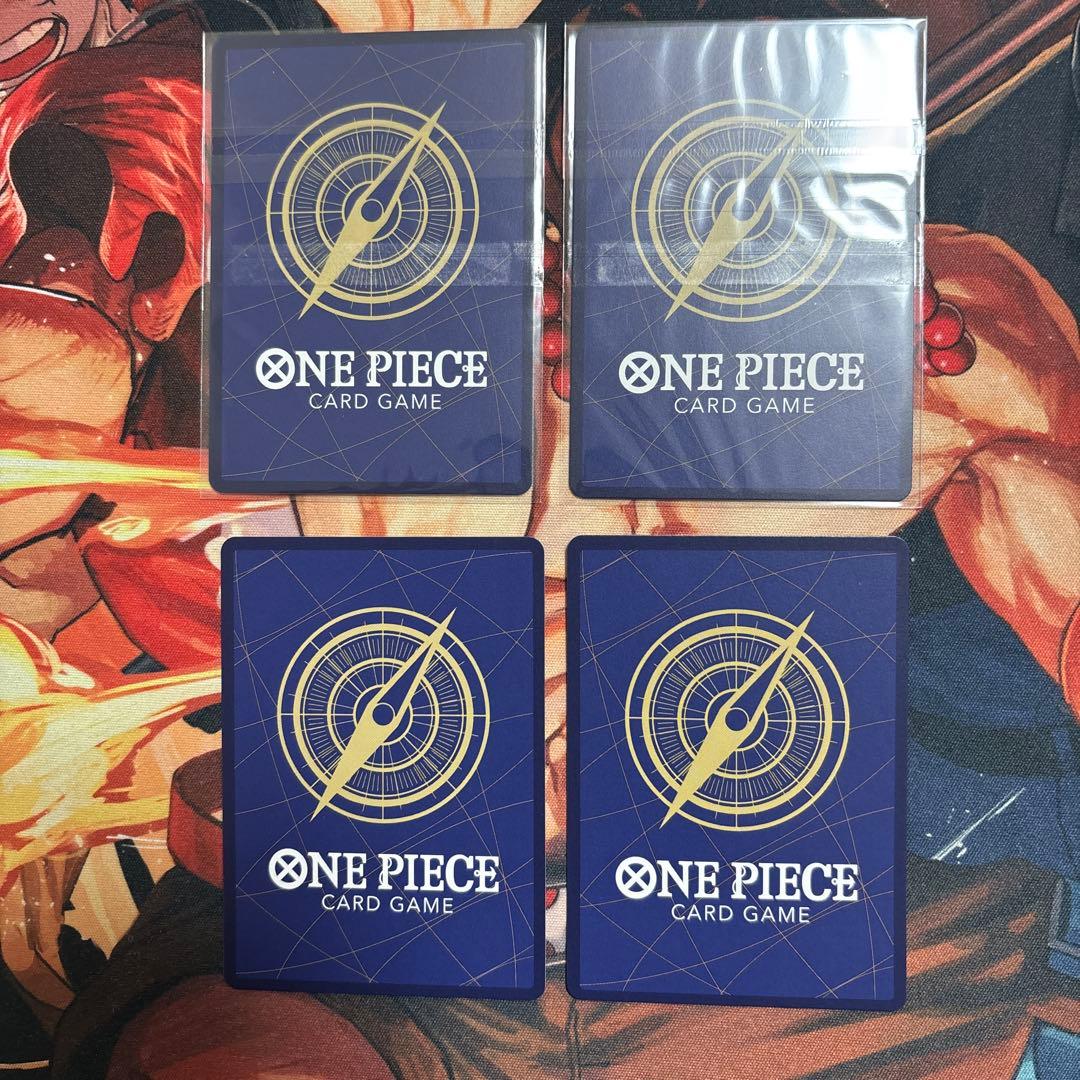 ネフェルタリ・ビビ　プロモ　4枚セット　パラレル　ワンピースカードゲーム