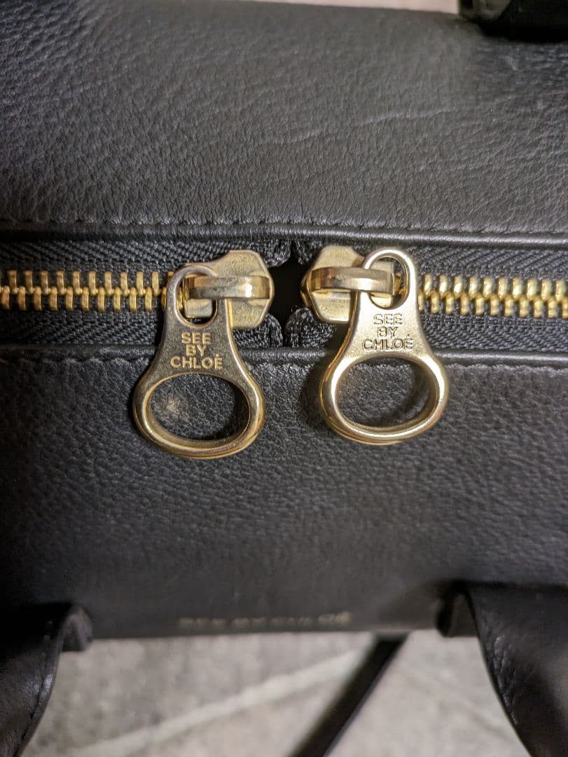 シーバイクロエ ボストンバッグ レザー 牛革 ショルダー 2WAYレディース