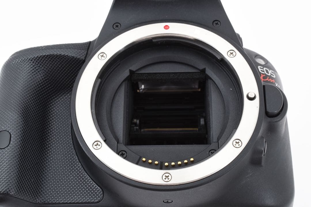 デジタル 一眼レフカメラcanon kiss x7 標準&望遠ダブルレンズセット