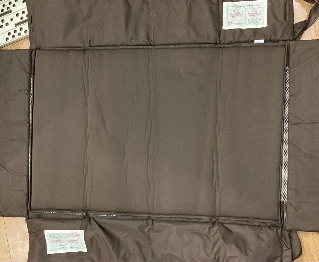 Apricaココネル エアー プラス チョコレートブラウン ベビーベッド