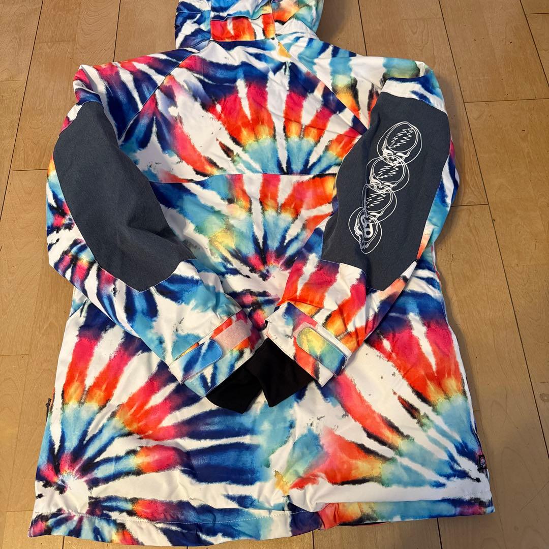 686 infiDRY タイダイ スノーボードジャケット M