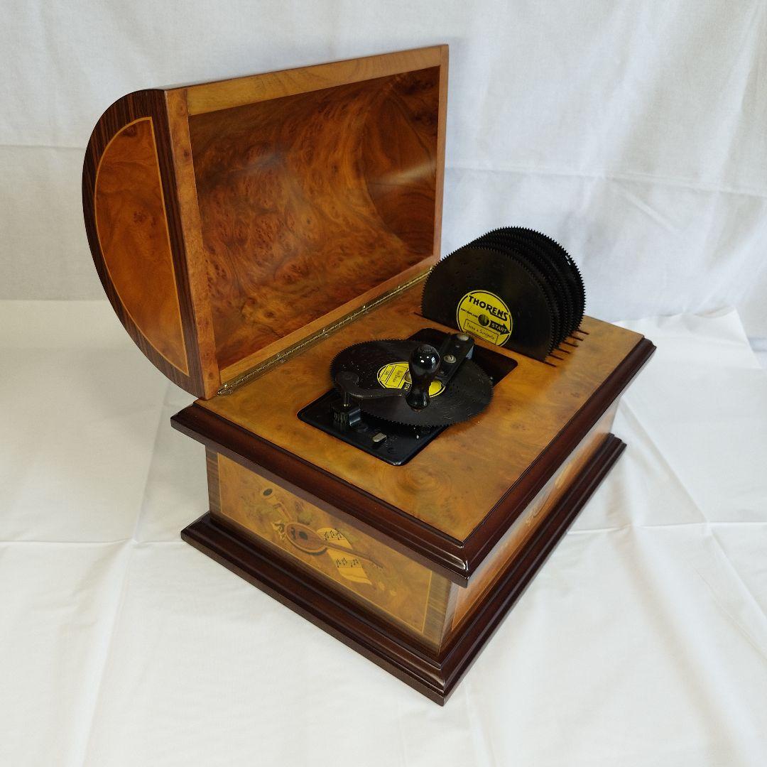 【ジャンク品】THORENS トーレンス ディスク交換式 ドーム型 オルゴール