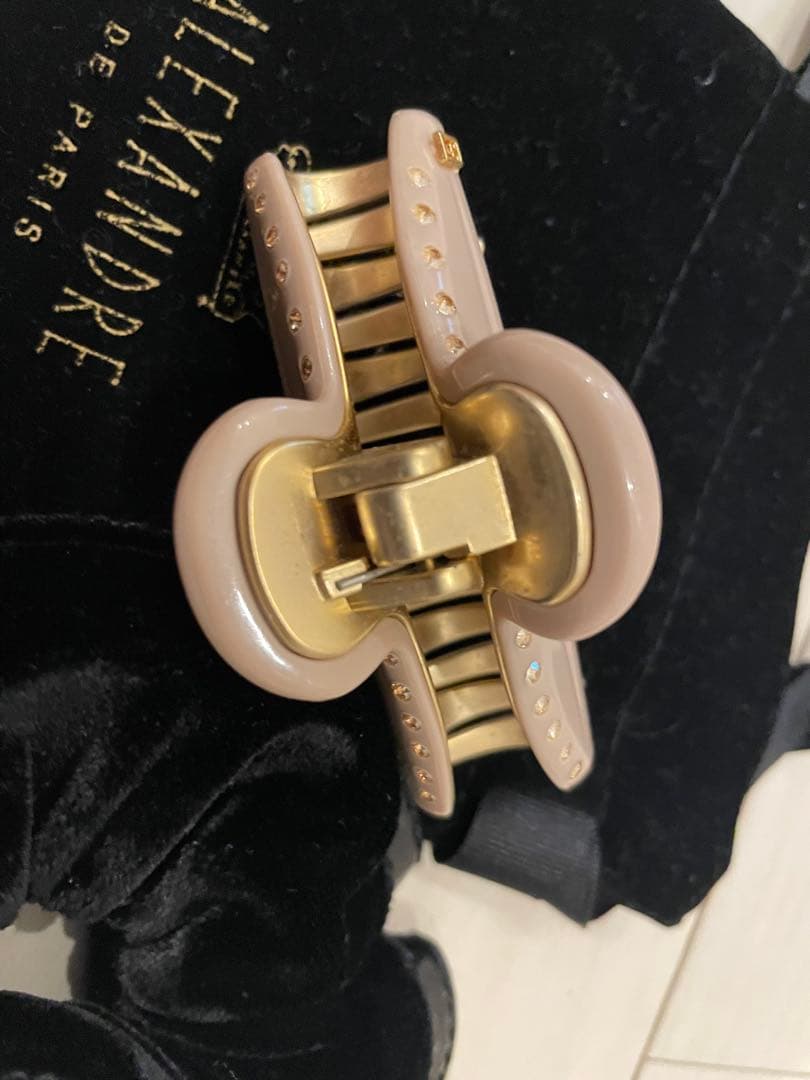 ALEXANDRE ヘアクリップとシュシュセット