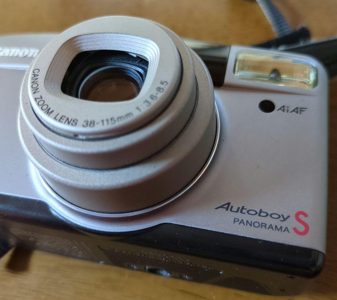Canon Autoboy S コンパクトフィルムカメラ　キャノン　説明書付き
