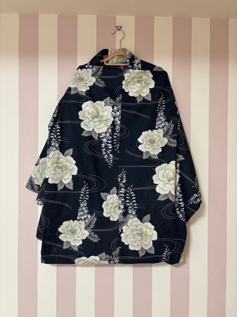 凪の藤ながれ dita Dita ディータ 5点セット 浴衣 帯 下駄 足袋