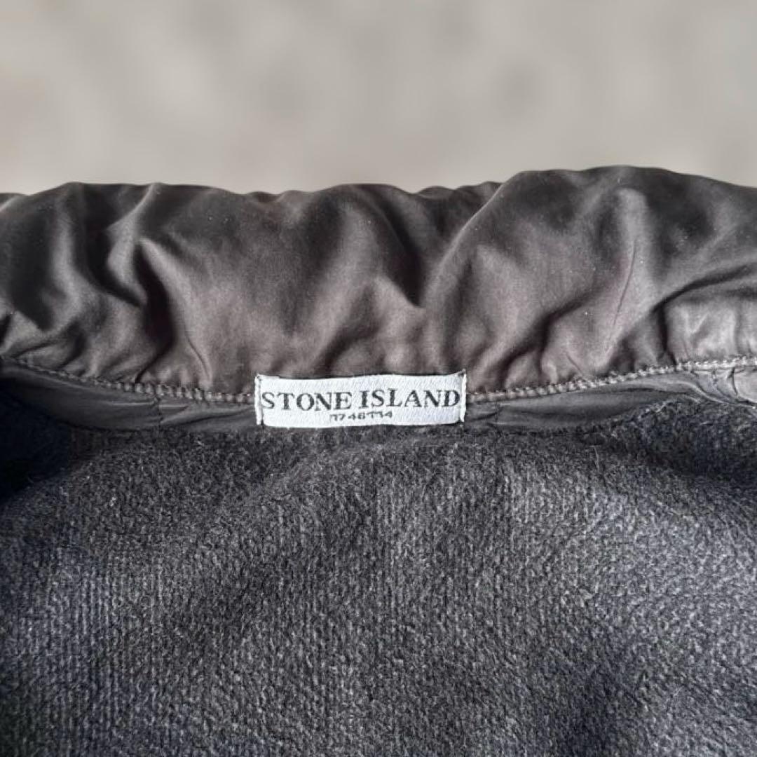 2009AW ストーンアイランド　モッズコート　ブラック　モード　大きめM